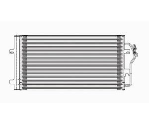 CONDENSOR W/ RECEIVER/DRYER LUCERNE/DTS 06-11