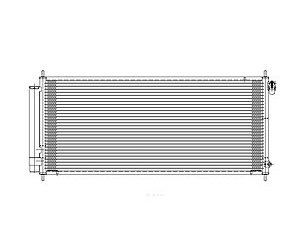 CONDENSOR W/ /RECEIVER/DRYER FIT 07-08