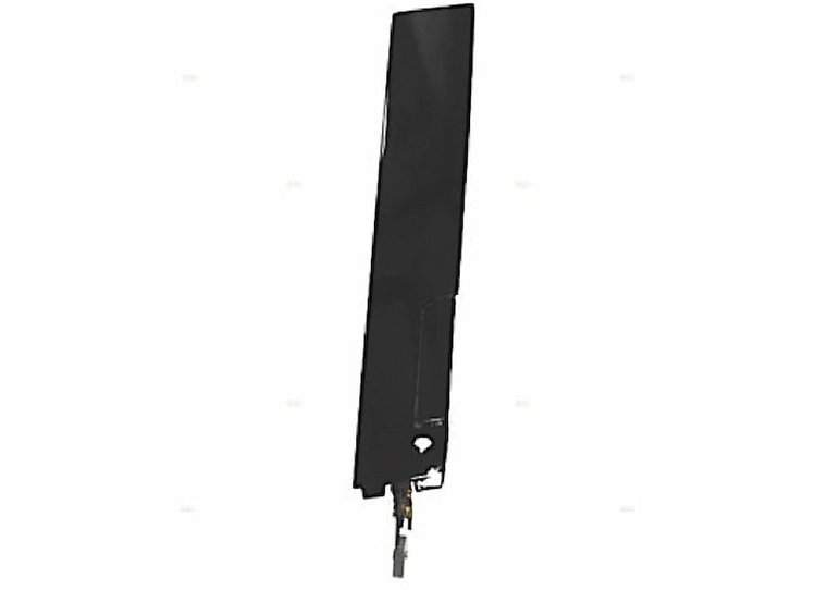 LH OUTR DR HDL MAT BLK GRAND PRIX CPE 88-91