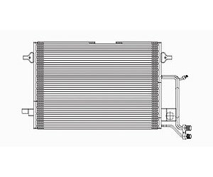 CONDENSER 6CYL 2.8L/3.0L ENG AUDI A6 SEDAN 98-04 WGN 99-05