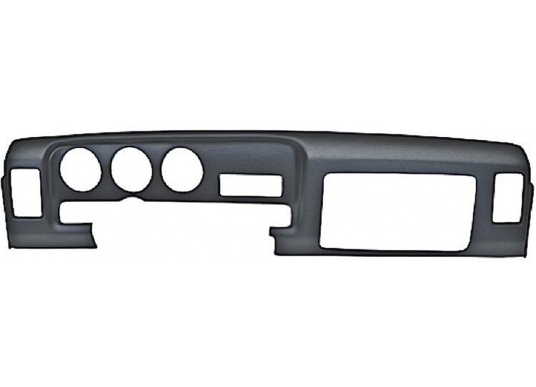 DASH COVER BLK WITH SIDE