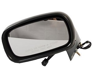 LH DOOR MIRROR PWR REM NON-HTD SMOOTH BLK P BONNEVILLE 92-99