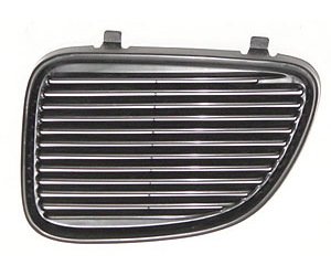LH GRILLE BLK GRAND AM SE 96-98