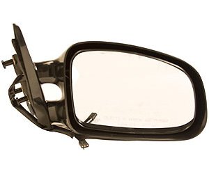 RH DOOR MIRROR PWR NON-HTD GLOSS BLK NON-FLDG W/AERODYNAMIC HOLE GRAND AM S E 99-01 GT 00-02