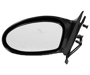 LH DOOR MIRROR PWR NON-HTD GLOSS BLK NON-FLDG GRAND AM SE 02-05 03-05 GT