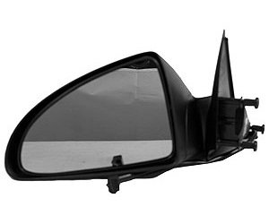 LH DOOR MIRROR PWR NON-HTD TEXT BLK FLDG PONTIAC G6 SDN 05-09