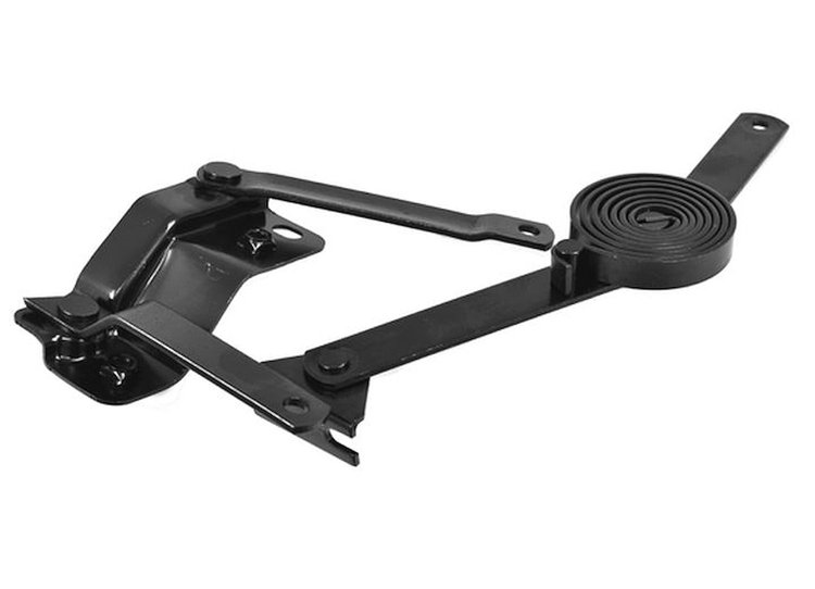 LH HOOD HINGE AND SUPPORT