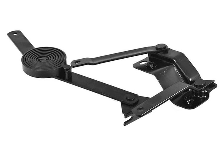 RH HOOD HINGE AND SUPPORT