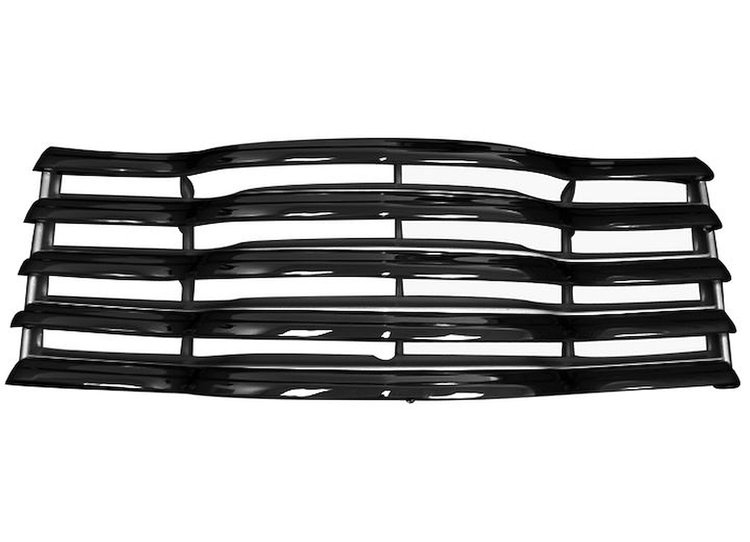 GRILL PAINTED BLK ASY W/