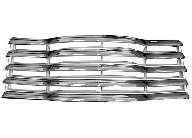 GRILLE ASY CHROME/PTD BLK