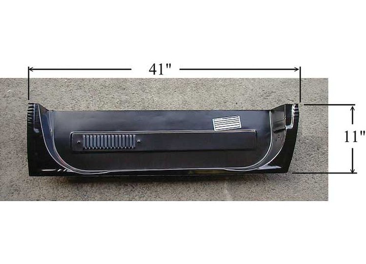LH FT DOOR BOTTOM INNR W/ LOUVRES CHEVY/GMC P/U 73-87 CHEVY/GMC CONVENTION AL P/U 73-80 BLAZER/JIMMY/SUBURBAN 73-91