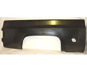 RH SIDE PNL ASSY W/ RECT GAS HOLE CHEVY/GMC P/U 6.5FT BOX 78-87