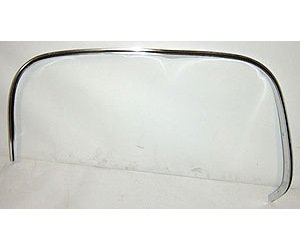 LH FT WHEEL WELL MLDG CHR W/ BLK INSERT CHEVY/GMC P/U/BLAZER/JIMMY/SUBURBAN 73-80