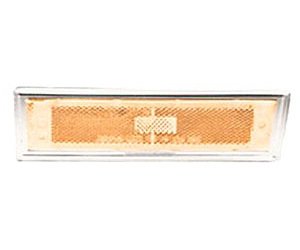 LH FT SIDEMARKER LAMP AMBER W/O CHR TRIM CHEVY/GMC P/U 81-87 BLAZER/JIMMY/ SUBURBAN 81-91