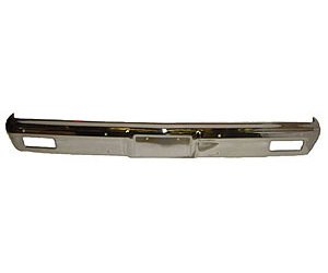FT BUMPER CHR W/O STRIP HOLES CHEVY/GMC P/U/BLAZER/JIMMY/SUBURBAN 81-82 - U S CHR