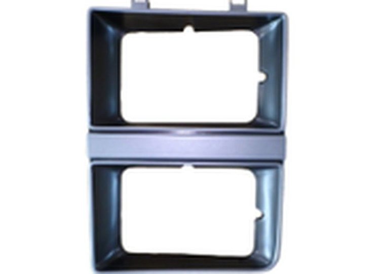 LH H.L. DOOR GRY/SIL W/ DUAL RECT H.L. GMC P/U/JIMMY/SUBURBAN 83-84