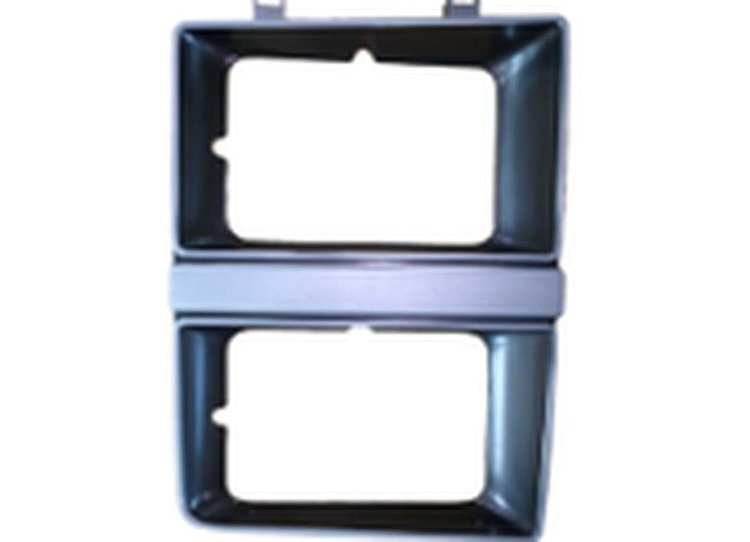 RH H.L. DOOR GREY/SIL W/DUAL RECT H.L. GMC P/U/JIMMY/SUBURBAN 83-84