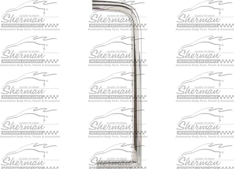 Front Grille Outer Molding Fits 1983-1991 GM Blazer, Jimmy, Truck, Suburban [Right/Passenger Side]
