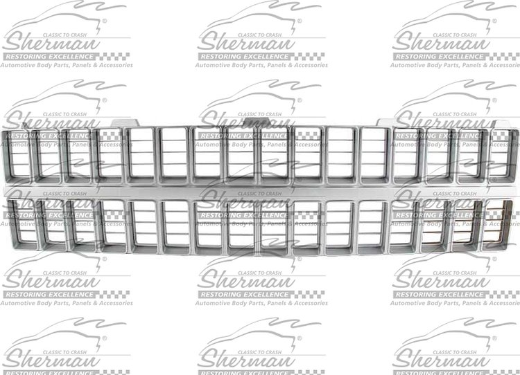 GRILLE ARG W/ SINGLE/DUAL RECT H.L. CHEVY P/U/BLAZER/SUBURBAN 81-82