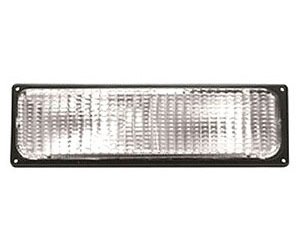 LH PARK/SIG LAMP W/ BLK RIM W/ DUAL SEALED BEAM H.L. CHEVY/GMC C/K P/U 88-8 9
