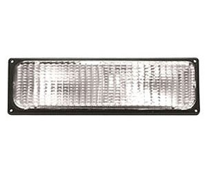RH PARK/SIG LAMP W/ BLK RIM W/ DUAL SEALED BEAM H.L. CHEVY/GMC C/K P/U 88-8 9