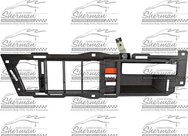 LH INNR FT DR HDL CHR/BLK CHEVY/GMC C/K P/U 88-94 BLAZER/TAHOE/YUKON/SUBUR BAN 92-94