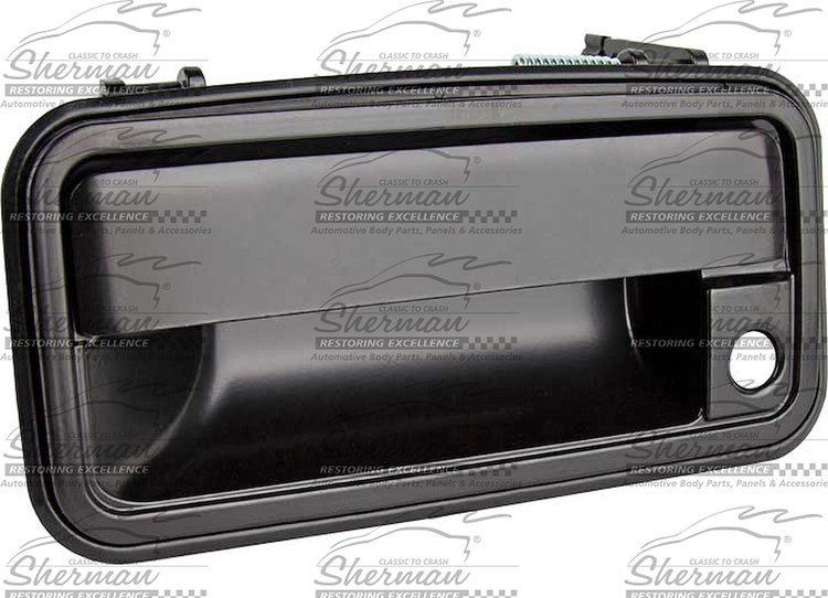 LH OUTR FT DR HDL BLK SMOOTH CHEVY/GMC C/K P/U 88-94 BLAZER/TAHOE/YUKON/SU BURBAN 92-94 ESCALADE/YUKON DENALI 99-00
