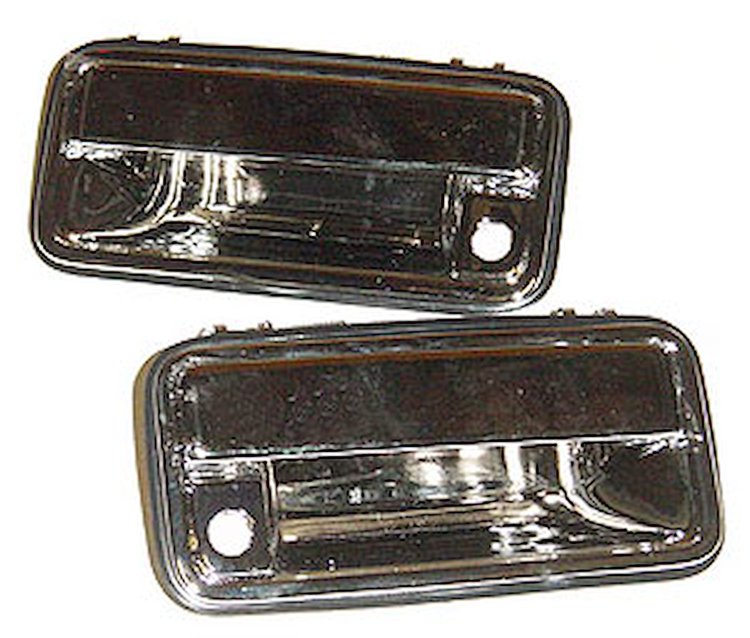 PERFORMANCE OUTR FT DR HANDLE SET L R CHROME CHEV/GMC P/U 88-94 BLAZER/T AHOE/YUKON 92-94 SUBURBAN 92-94 LH KEYHOLE INVERTED