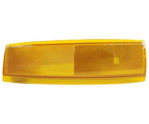 LH SIDEMARKER LAMP 1PC DESIGN W/ DUAL SEALED BEAM OR COMP TYPE H.L. 10.5 IN . LONG GMC C/K P/U 88-93 YUKON/SUBURBAN 92-93
