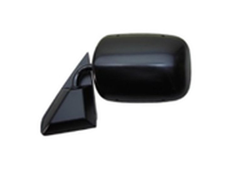 LH DOOR MIRROR MAN NON-HTD SMOOTH BLK W/PLASTIC BASE FLDG CHEVY/GMC C/K P/U 88-02 BLAZER/TAHOE/YUKON 92-00 SUBURBAN 92-99
