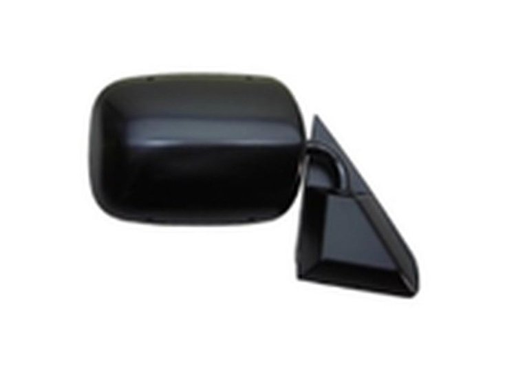RH DOOR MIRROR MAN NON-HTD SMOOTH BLK W/PLASTIC BASE FLDG CHEVY/GMC C/K P/U 88-02 BLAZER/TAHOE/YUKON 92-00 SUBURBAN 92-99