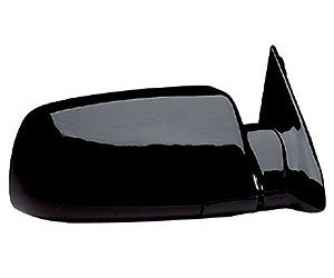 RH DOOR MIRROR PWR NON-HTD GLOSS BLK NON-FLDG CHEVY/GMC C/K P/U 88-02 BLAZ ER/TAHOE/YUKON 92-00 SUBURBAN 92-99