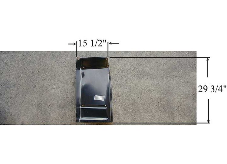 Cab Floor Inner Section 1988-02 GM Pickup