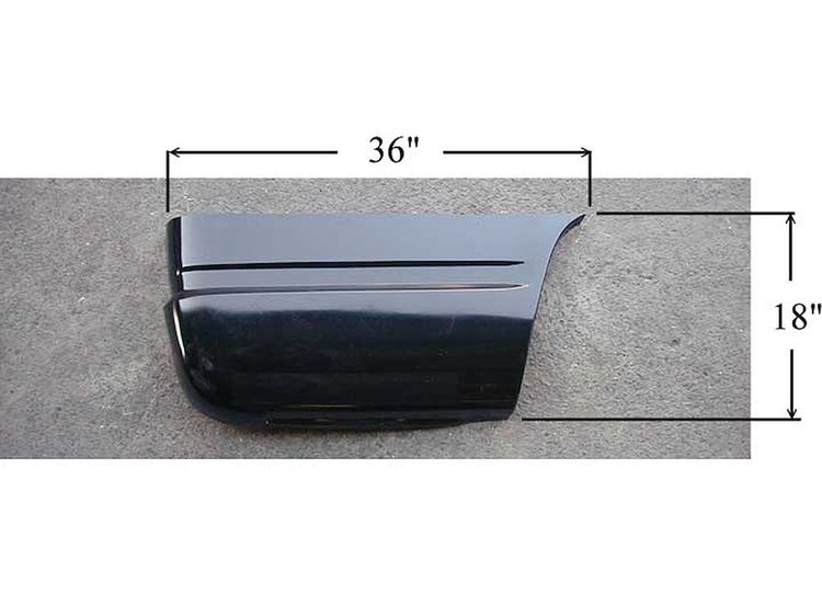 LH QUARTER PNL LWR RR SEC 8FT BOX CHEVY/GMC C/K P/U 88-02