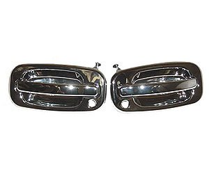 PERFORMANCE OUTR FT DR HANDLE SET L R CHROME SILVERADO/SIERRA CLASSIC 99- 07 YUKON/YUKON XL/SUBURBAN