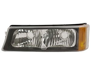 LH PARK/SIG/SIDEMARKER LAMP SILVERADO CLASSIC 03-07 AVALANCHE W/O BODY CLA DDING 02-06