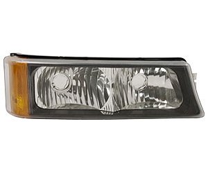 RH PARK/SIG/SIDEMARKER LAMP SILVERADO CLASSIC 03-07 AVALANCHE W/O BODY CLA DDING 02-06