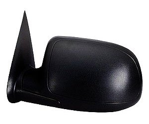 LH DOOR MIRROR PWR HTD TEXT BLK W/PUDDLE LAMP SILVERADO/SIERRA 03-07 TAHOE/YUKON/SUB 00-06