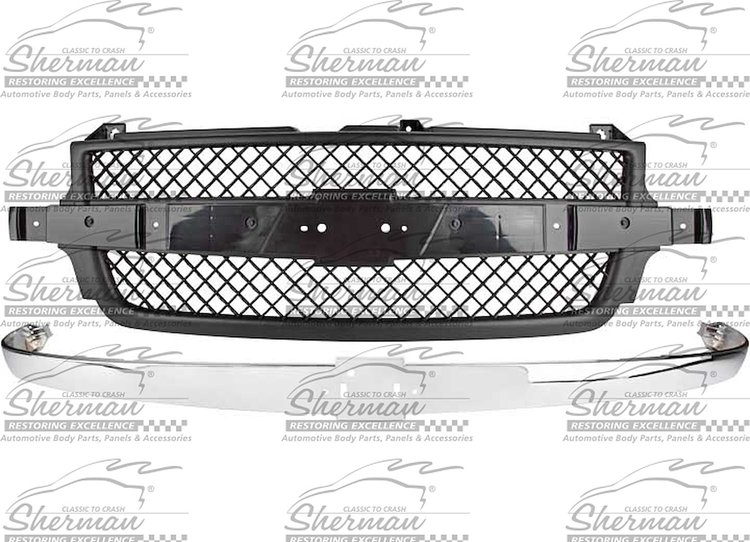 Front Grille 1999-02 Silverado 2500HD/3500
