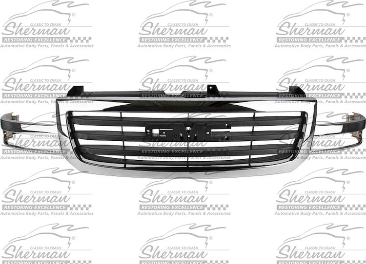 Front Grille 2003-2007 GMC Sierra Classic 1500/2500