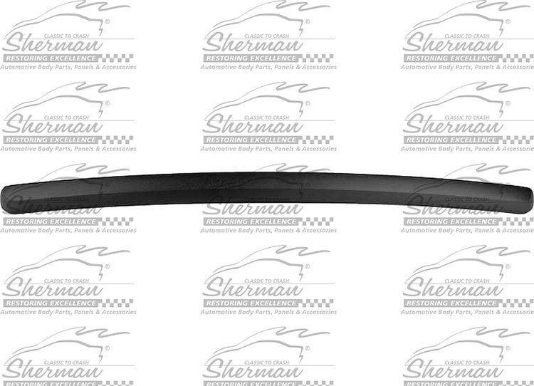 HOOD MLDG MAT BLK W/O CHR GRILLE SIERRA 1500/2500/3500 07-11