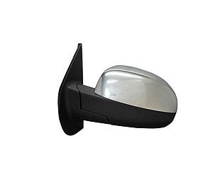 LH DOOR MIRROR PWR HTD TEXT BLK W/CHR CVR FLDG W/O COURTESY LAMP W/ OFF ROA D PKG SUBURBAN/YUKON XL 07-11