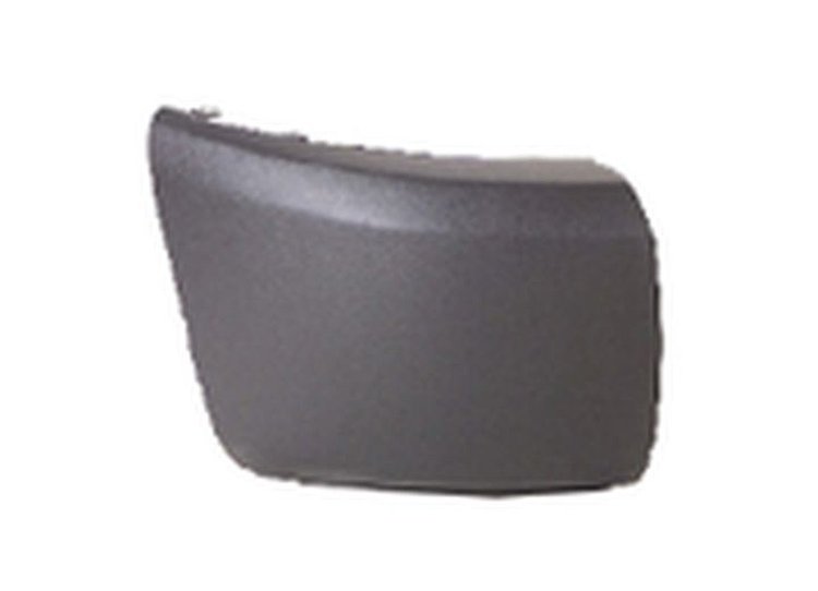 RH FT BUMPER END CAP W/O FOG LAMPS TEXTURED BLK SILVERADO 1500 07-10