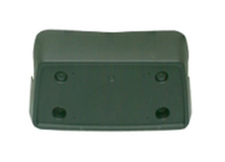 FT BMPR LIC BRCKT MAT BLK SLVRDO 07-13 SLVRDO HYBR 09-13