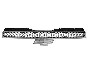 GRILLE ASSY UPPER CHR/BLK W/CHR FRAME AND CHR MESH TAHOE HYBRID 09-09 SUBU RBAN 07-10AVALANCHE 07-09TAHOE 08-11
