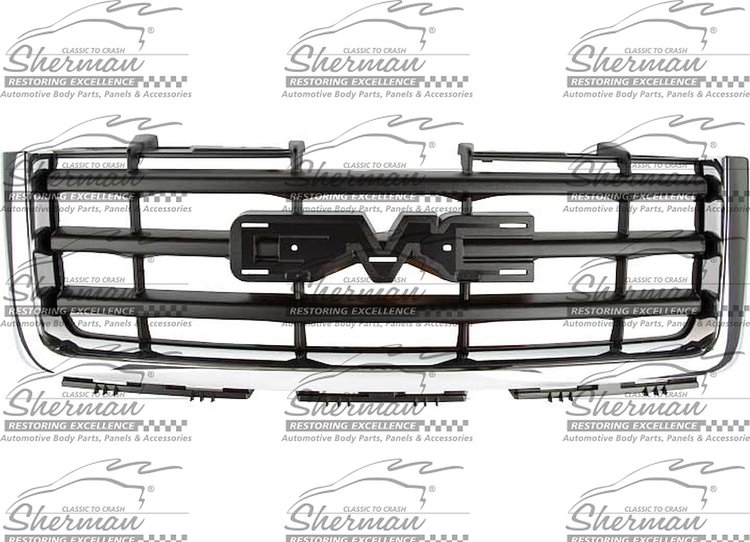 CAPA GRILLE ASY SLT CHROM