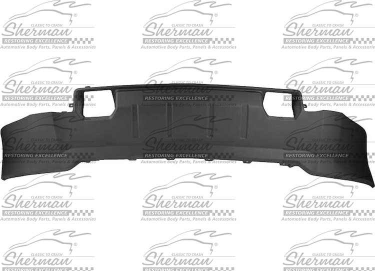 FRONT BUMPER DEFLECTOR W/