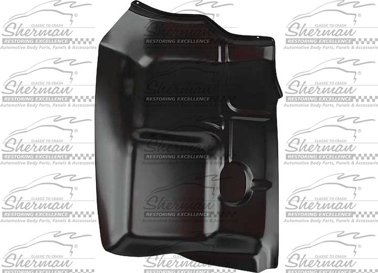 Front Floor Pan Section for Select 1982-1994 GM Trucks [Right/Passenger Side, Partial]