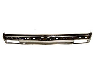 FT BUMPER CHR W/ STRIP HOLES S10/S15/SONOMA P/U 82-90 BLAZER/JIMMY/BRAVADA 83-90 - US CHR