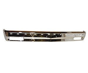 FT BUMPER CHR W/ STRIP HOLES S10/S15/SONOMA P/U 91-93 BLAZER/JIMMY/BRAVADA 91-94 - US CHR